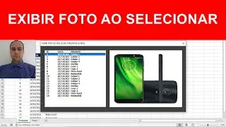 Exibir FOTO/IMAGEM ao Deslocar Cursor em Listbox  Excel VBA