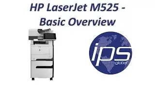 HP LaserJet M525 - Basic Overview