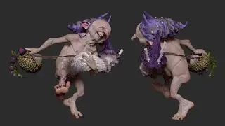 Creating a plant using a Stable Diffusion and ZBrush
