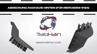 Einbauanleitungen Abdeckung Radhaus hinten (für Mercedes W124)
