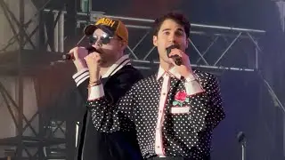 Elsie Fest - Darren Criss & Chord Overstreet - Movin Out Billy Joel - Rooftop at Pier 17 NYC 9/8/24