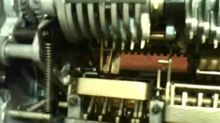Арифмометр Счетмаш Вк-1 (Вид изнутри)