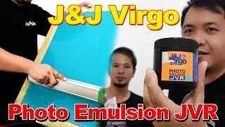 J&J Virgo Photo Emulsion JVR | First Time using Photo Emulsion with sensitizer