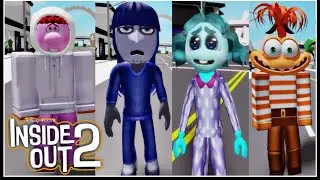 (CODES)HOW TO TRANSFORM INTO INSIDE OUT 2 CHARACTERS IN BROOKHAVEN RP ROBLOX
