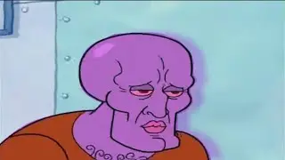 Handsome Squidward edit