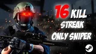 16Kill Streak Using Sniper ! | Combat Master Shortplay [Steam]