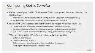 RTI Academy - XML and Quality of Service - 1 XML QoS Profiles