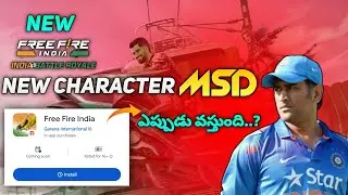 free fire India is coming soon | new MSD character abilities #navigaming