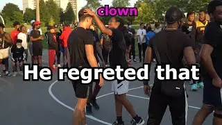 Fake tough guy gets humbled