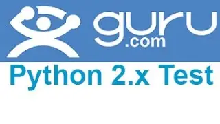 Guru.com Python 2.x Test Answers