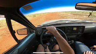 CHEVETTE 1.6 SL 1989 ANDANDO DE LADO NO ROÇA RACE