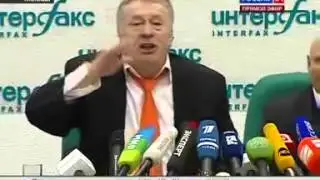 Жириновский пародирует Путина