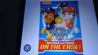 Opening to Paw Patrol: Marshall and Chase in the Case DVD (2015)
