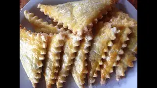 Конвертики с грибами. Простая и вкусная выпечка.