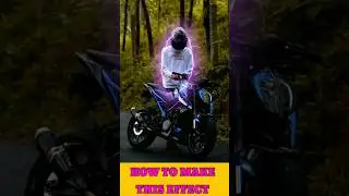Rider Video Edit Capcut 2023 // Instagram viral rider Video Editing // electric light effect video//