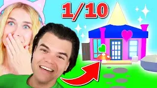 My BOYFRIEND Rates My FIRST EVER Builds On Roblox!
