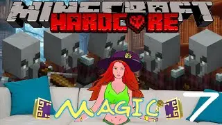 Minecraft Magic HARDCORE, PILLAGER PROBLEM.