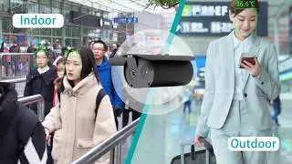 TBD109 Thermal Imaging Camera Multi People Temperaure Measure Solution