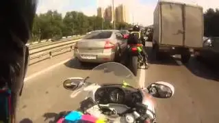 Злобный мотоциклист