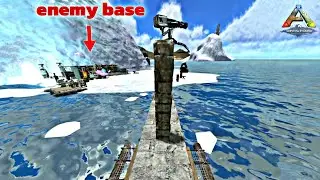 ARK MOBILE PVP RAID AND BUILD MORE......