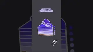 Sweet switch #dessert #digitalart #cake