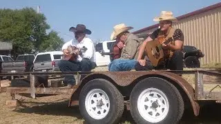 "Saddle Tramp" at Viva Big Bend cowboy breakfast 7/27/24