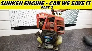 Sunken Honda WX10 Engine Restoration The Refurbish Part 2