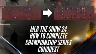 MLB the Show 24: How to Complete Championship Series Conquest (All Rookie)
