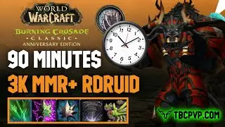 90 Minutes with a Master Resto Druid 🕑 Blakeatron Tells ALL - TBC Arena