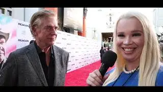 @futurepreviewsllc2791 Alyssa Leonard  Host Red Carpet Interviews World Premiere REAGAN Movie