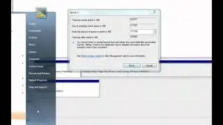 How to partition a hard drive on Windows 7   YouTube