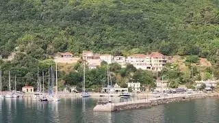 Leaving Poros via ferry