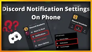 Discord Notifications on Mobile