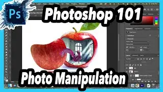 Photoshop 101: Red  Apple Photo Manipulation