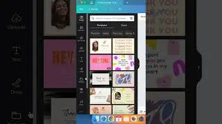 Design a mid-season sale poster on Canva