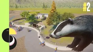 Badger Terraces 🦡 | Cliffside Zoo #2 | Speedbuild | Planet Zoo