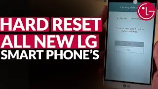 How to Hard Reset | Factory Reset All LG Phones | Very Easy Tips | 2022