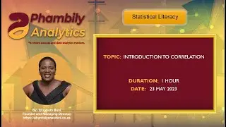 PYC3704 Introduction to correlation analysis