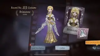 HER COSTUMES LOOKS LIKE AN S TIER!! | Geisha Gameplay | Brimstone - Geisha Gameplay | Identity V |