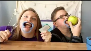 MOUTHGUARD CHALLENGE! *GONE MESSY*