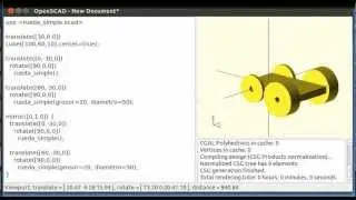 Micro-tutorial OpenScad 9: Usando módulos (9/14)