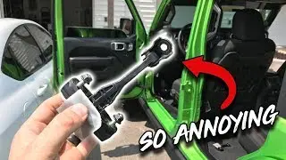 REMOVING The DOOR STOPS On a 2018 JL