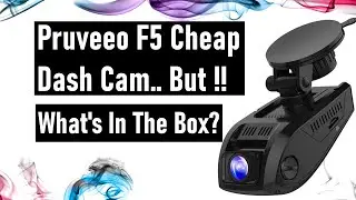 Pruveeo F5 Dash Camera Unboxing|Cheap Amazon 1080p Car or Truck Cam