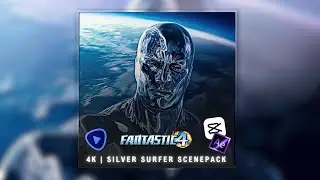 SILVER SURFER || THE FANTASTIC FOUR (2007) || FOR EDITS || 4K ENHANCED TWIXTOR SCENEPACK