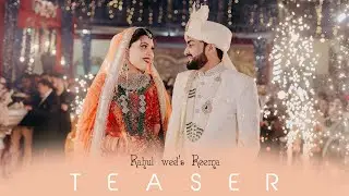 Rahul Wed's Reema | Wedding Teaser | Royal Studio Sgh