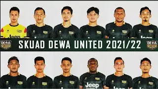 Skuad Resmi Pemain Martapura Dewa United Liga 2 2021/22