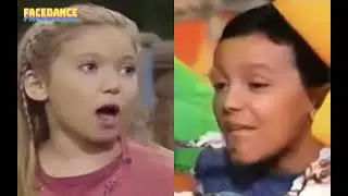 Robert lying to Hannah Owens as “Emily” (Barney’s Super Singing Circus) about eating sugar