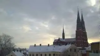 Uppsala winter time lapse