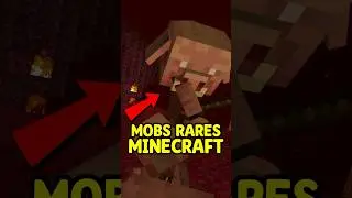 The rarest MOBS in MINECRAFT 😯