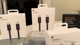 Thunderbolt 5 Essentials - T5 Cables - Gen 4 SSD - Aluminum Heatsink